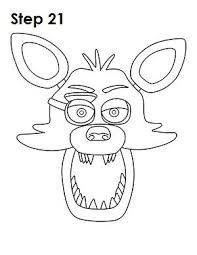 Foxy Drawing 21 Drawings Cartoon Drawing Tutorial Cartoon Drawings