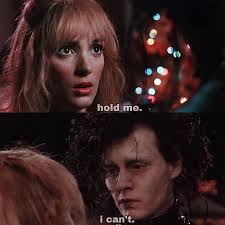 my experience of physical touch as told through edward scissorhands