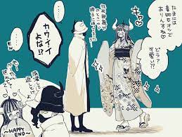 ulti and pay pay onepiece イラスト 漫画 アニメ イラスト