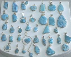 Larimar Dominican Republic Larimar Jewelry Larimar Pendant Jewelry