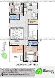 Mmh has a large collection of small floor plans and tiny home designs for 2000 sq ft plot 2000 square feet house outlines are a reasonable and flexible choice , whether it's a starter home for a youthful couple arranging or a developing family. 25 X 52 Ft 6 Bhk Duplex House Plan In 2560 Sq Ft The House Design Hub