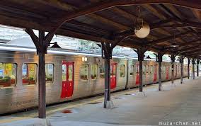 Mijiko Station Moji Ku Kitakyushu Japan Old Train Station Kitakyushu Train Station