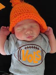 It may be Football Time in Tennessee, but it's also Go Big Orange time in  the Neonatal Intensive Care Unit (NICU)! Some of our littlest patients show  off their team spirit with