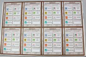Las nuevas boletas electorales este 2020. Ine Publica Diseno De Boletas Electorales El Economista