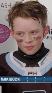 Hat trick means post-game interview!, Marx Boguski and @greysonknutson  chatted about his team finishing the tournament with a victory at the  @brickhockey., @manitobabrickhockey , #hnlive ...