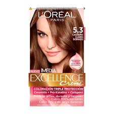 Maybe you would like to learn more about one of these? Tinte Para Cabello L Oreal Paris Imedia Excellence Creme 5 3 Castano Claro Dorado Superama A Domicilio