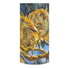 still life with four sunflowers van gogh vincent flameless candle zazzle com van gogh sunflowers van gogh gogh