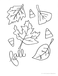 Teach your child how to identify colors and numbers and stay within the lines. Printable Fall Coloring Pages Imom