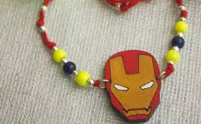 How to make iron man *according to viewers, always a small resistor before the led or they will burn up soon items: Rakhi For Avenger Lovers