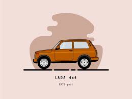 old russian cars 4x4 olds poster