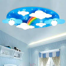 Boys Bedroom Ceiling Light Lights Furniture Led Cloud Kids Room Lighting Children Lamp For Palace Ave Fixtures Kitchen Cei Muconnect Co