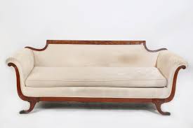 Leg and foot styles vary, depending on the exact. Lot An American Classical Style Carved Mahogany Sofa In The Manner Of Duncan Phyfe Early 20th Century