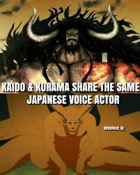 One Piece Naruto Voice Actor Japanese One Piece