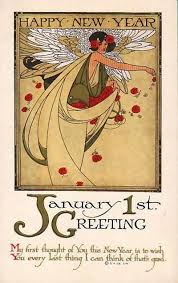 Zoe Chan On Twitter Vintage Happy New Year Vintage Cards Vintage Postcards