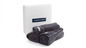 And, while the feel and absorbency are important, the colour and style is often what catches our eye first. Buy Sheridan Luxury Egyptian Cotton Towel Set 3 Pack Graphite Harvey Norman Au