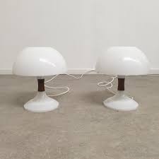 For Sale Vintage Mushroom Table Lamps By Bent Karlby For Ask Belysninger