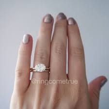 East West Set Moissanite Engagement Ring Oval Solitaire Engagement Ring Moissanite Engagement Ring Oval Moissanite Engagement Ring