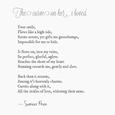 The Curve On Her I Loved Poem Poetry Love Musing Love Your Smile My Love Poems