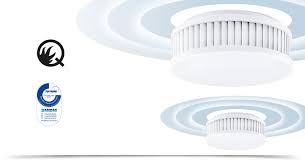 Because smoke detectors are designed to rather go off spuriously than stay silent wrongly, your smoke detector was triggered by the lightning's signal. Px 1c Smoke Alarms Pyrexx