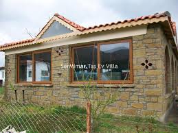 Bina yapımı için çok uygun bir taş olan kalker taşı, ihraç da ediliyor. Tas Ev Planlari Proje Ve Yapim Fiyatlari Sermimar Tas Ev Tas Villa