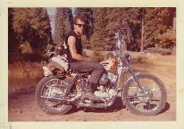 Sonny Barger On His Custom Sportster Custom Sportster Vintage Biker Harley Davidson Men