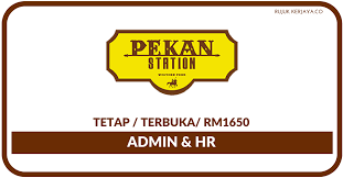 Check spelling or type a new query. Jawatan Kosong Terkini Pekan Station Admin Hr Kerja Kosong Kerajaan Swasta