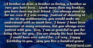 Maybe you would like to learn more about one of these? Birthday Wishes For Brother