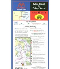 Maptech Tybee Island To Doboy Sound Waterproof Chart