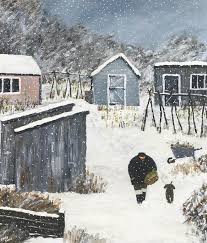 Gary Bunt 04 Christmas Veg Pejzazhi Zhivopis Kartiny