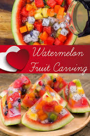 Watermelon Fruit Carving My Honeys Place Recipe Fruit Recipes Watermelon Fruit Fruit Carving