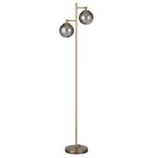 Milton greens samantha arc floor lamp. Press Loft Image Of Milton Floor Lamp In Brass Grey For Press Pr