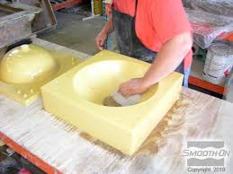 a concrete sink mold
