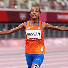Sifan hassan is from the country ethiopia but holds dutch nationality. Bng9ddfsfch4wm