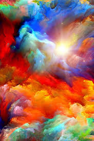 Custom Wallpaper From Wallpaperink Colorful Abstract Art Rainbow Art Rainbow Painting