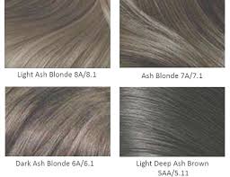 Ash Green Hair Color Chart Bedowntowndaytona Com