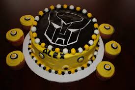Bumblebee transformer this is a cake i made for my nephews birthday party. Pictures On Transformers Birthday Cake Ideas