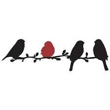 Easy Bird On Branch Silhouette Pin On Birds