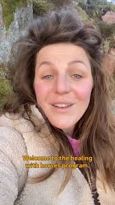 This moment left me speechless. The knowing that horses have. The deep  trust that they hold. Every time someone new comes to visit us I feel like  I get to witness healing