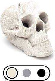 Amazon fire tv cube 2nd generation in black. Amazon Com Osker Ceramic Fireproof Fire Pit Skull Log For Bonfire Campfire Fireplace Firepit For Gas Propane Or Wood Fires 9 Inch Light Beige Garden Outdoor