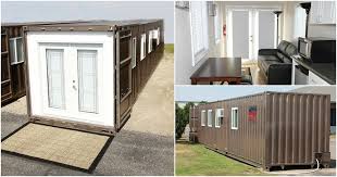 You Can Now Buy A Shipping Container Tiny House From Amazon But Should You Container House Container House Design Shipping Container Home Designs