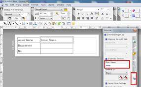 This template file can be a user define or the template provided within the program. Example Of Creating Template Files With P Touch Editor How To Use B Pac Application Development Tool For Windows B Pac Information For Developers Brother
