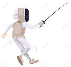 Escrime tenue pas cher ⭐ neuf et occasion meilleurs prix du web promos de folie 3% remboursés minimum sur votre commande ! L Athlete En Escrime Tenue Avec Epee Illustration Clip Art Libres De Droits Vecteurs Et Illustration Image 58407578