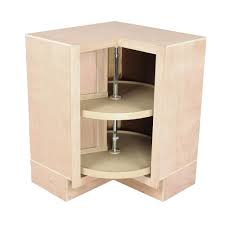 Kitchen Corner Base Cabinet W Lazy Susan Unfinished Poplar Shaker Style Corner Base Cabinet Corner Kitchen Cabinet Base Cabinets