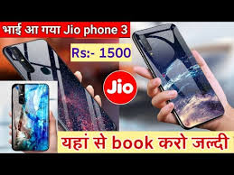 Now, you know each and everything about the jio phone 3. Jio Phone 3 4g Price Booking Online Launch Date Video Specifications