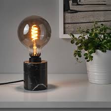 Markfrost Table Lamp Marble Black Ikea Table Lamp Decorative Light Bulbs Table Lamp Base