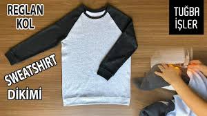 Reglan Kol Sweatshirt Dikimi Kaliptan Reglan Kol Sweatshirt Yapimi Kendin Yap Tugba Isler Youtube
