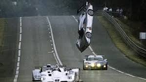 Mark Webber S 1999 Mercedes Clk Gtr Le Mans Crash Le Mans Race Cars Mercedes Clk Gtr