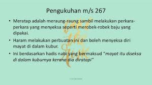 Lagu huruf jawi lagu tema kcj. Agama T4 Adab Menziarahi Jenazah