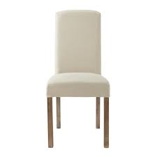 Housse de chaise en lin ou en coton, une housse de chaise préserve le mobilier, idéal pour le décor raffiné d'un repas de fête. Housse De Chaise En Lin Lave Margaux Maisons Du Monde