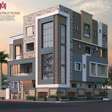 Exteriors And Architectural M A Constructions Classic Style Houses Homify Modern Exterior House Designs House Designs Exterior Small House Elevation Design